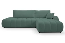 Narożnik Hobro z funkcją spania prawy     zielony Lambi 15