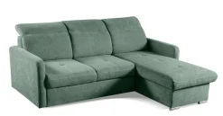 Narożnik Limi z funkcją spania zielony    Sicuro 5