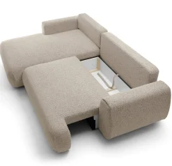 Narożnik Ljung lewy beżowy ciemny Puente  16