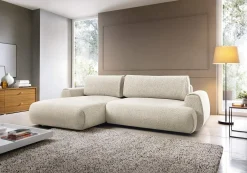 Narożnik Ljung lewy beżowy jasny Puente   03