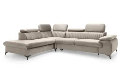 Narożnik Lund L lewy beżowy Monolith 04