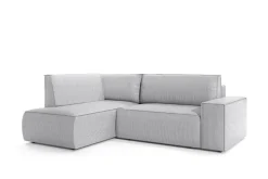 Narożnik Molde L lewy sztruks szary Poso  55