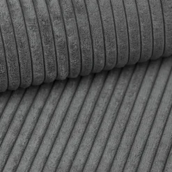 Narożnik Molde L prawy sztruks szary      ciemny Poso 60