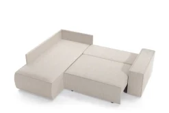 Narożnik Molde L prawy sztruks granatowy  Poso 5