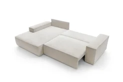 Narożnik Molde M lewy szary jasny Poso    55