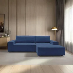 Narożnik Molde M prawy granatowy Poso 05