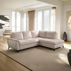 Narożnik Nevada z funkcją spania lewy beżowy Spot 15 GR2