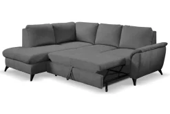 Narożnik Nevada z funkcją spania lewy     szary Spot 03 GR2