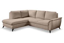 Narożnik Nevada z funkcją spania lewy     c.beżowy Spot 14 GR2