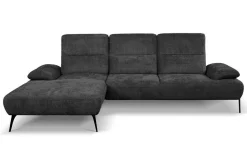 Narożnik Rasmus antracytowy lewy Perfect  Harmony 90 GR3