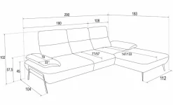 Narożnik Rasmus beżowy lewy Perfect       Harmony 02 GR3