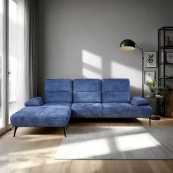 Narożnik Rasmus granatowy prawy Perfect   Harmony 77 GR3