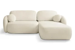 Narożnik Salby z funkcją spania prawy     beżowy Sicuro 55