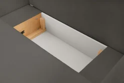 Narożnik Salby z funkcją spania lewy antracytowa Sicuro 80