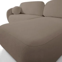 Narożnik Salby z funkcją spania prawy     brązowy Sicuro 45