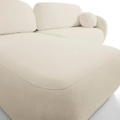 Narożnik Salby z funkcją spania lewy beżowy Sicuro 55