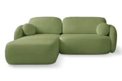 Narożnik Salby z funkcją spania lewy      zielony Sicuro 20