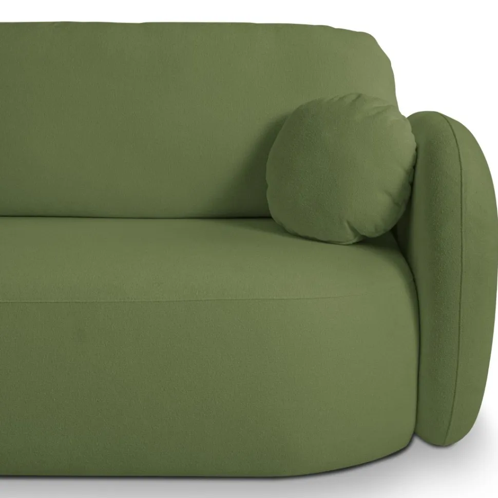 Narożnik Salby z funkcją spania lewy zielony Sicuro 20