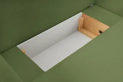 Narożnik Salby z funkcją spania lewy zielony Sicuro 20