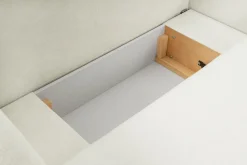 Narożnik Salby z funkcją spania prawy     biały Sicuro 60