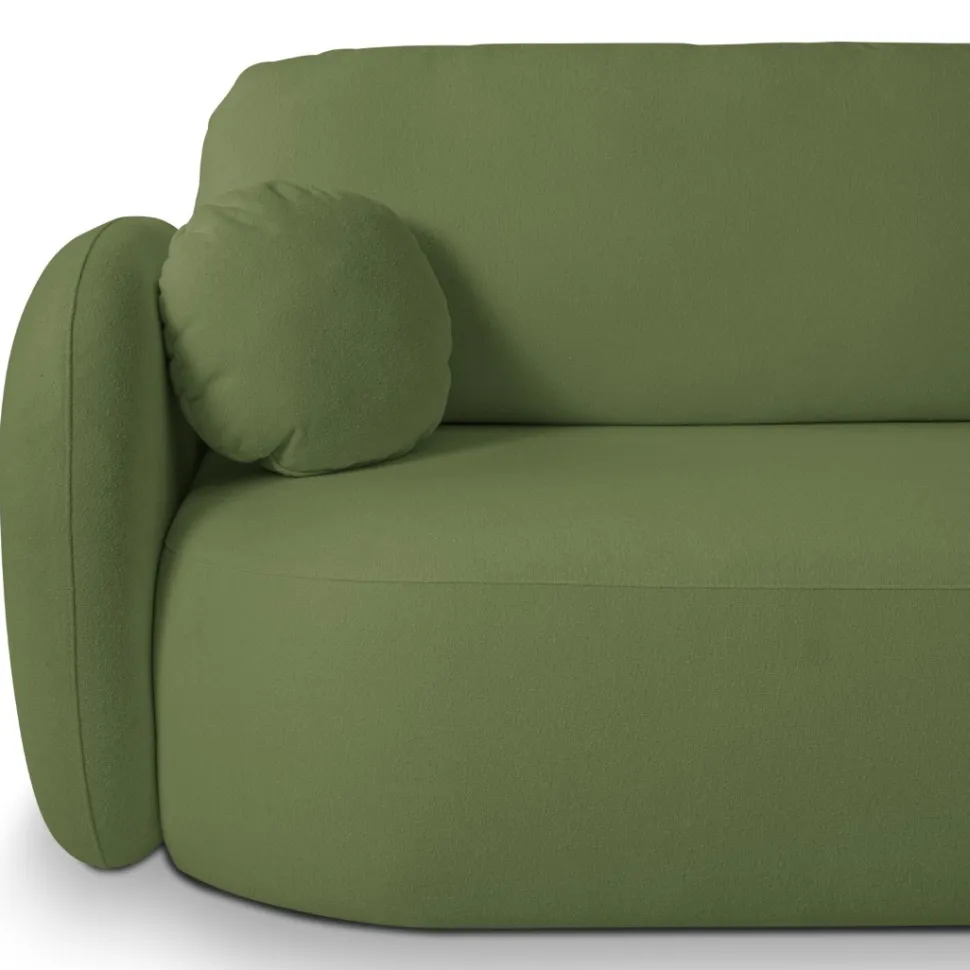 Narożnik Salby z funkcją spania prawy zielony Sicuro 20