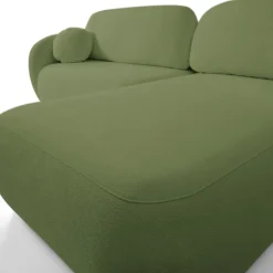 Narożnik Salby z funkcją spania prawy zielony Sicuro 20