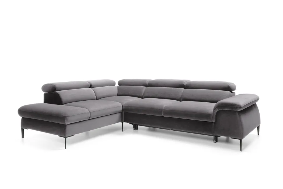 Narożnik Silvo L lewy szary Vogue 16