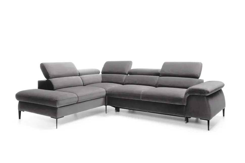 Narożnik Silvo L lewy szary Vogue 16