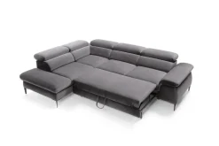 Narożnik Silvo L lewy szary Vogue 16