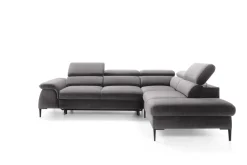 Narożnik Silvo L prawy szary Vogue 16