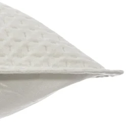 Narzuta Dolce 240 x 260 cm z dwiema poszewkami na poduszki kość słoniowa