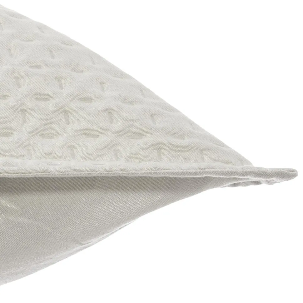 Narzuta Dolce 240 x 260 cm z dwiema poszewkami na poduszki kość słoniowa