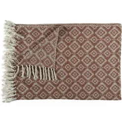 Narzuta na łóżko Vanir czerwona 150x200   cm