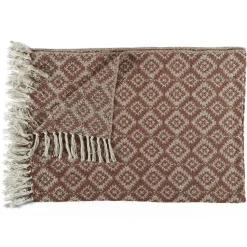 Narzuta na łóżko Vanir czerwona 120x150   cm