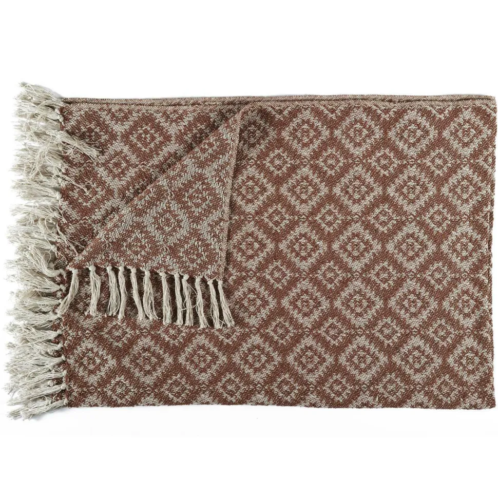 Narzuta na łóżko Vanir czerwona 120x150 cm