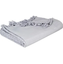 Narzuta na łóżko Vintage szary 160x220cm