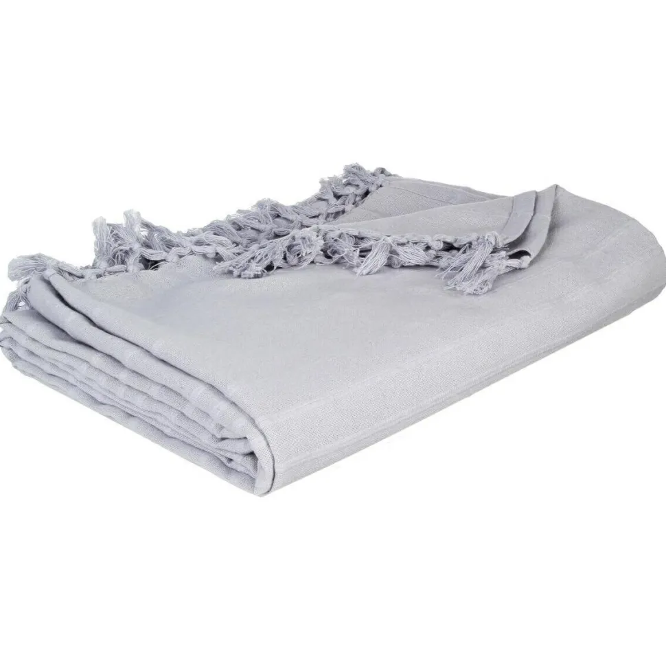 Narzuta na łóżko Vintage szary 160x220cm