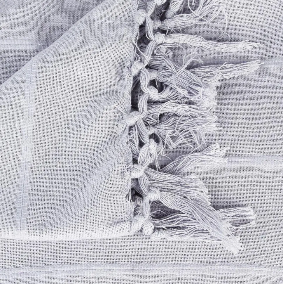 Narzuta na łóżko Vintage szary 160x220cm