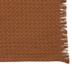 Narzuta Widdy bawełniana terakota