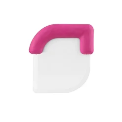 Nierysujący skrobak do patelni i garnków różowy