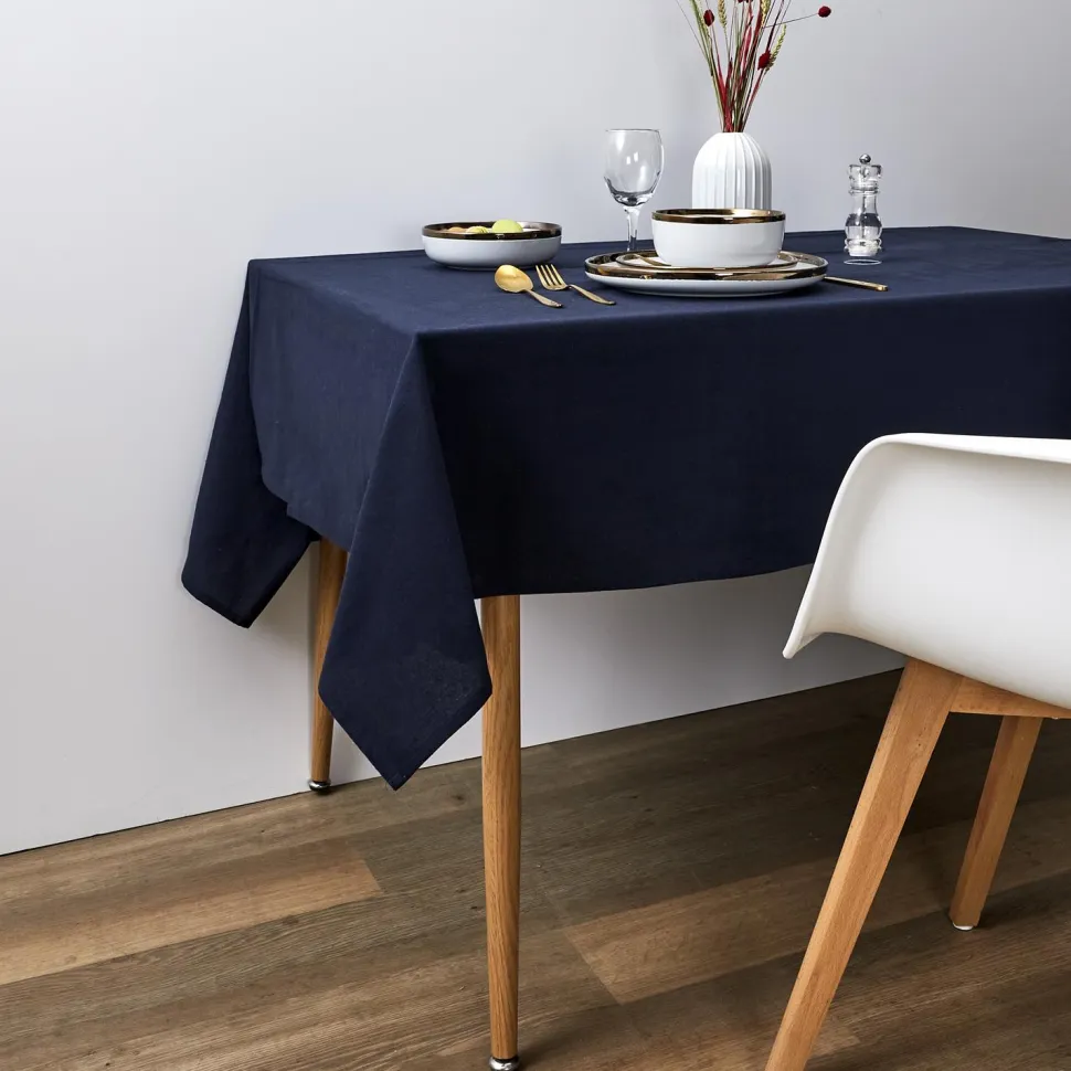 Obrus Flow granatowy 140x250 cm