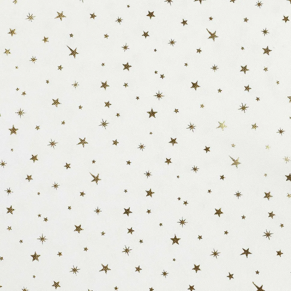 Obrus Star Dore biały/złoty 140x250cm