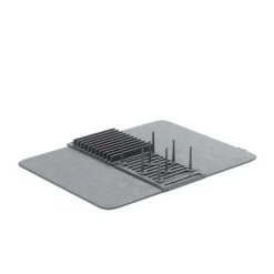 Ociekacz, suszarka do naczyń z matą UDry szara