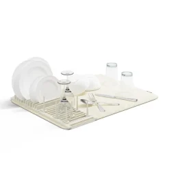 Ociekacz, suszarka do naczyń z matą UDry beżowa