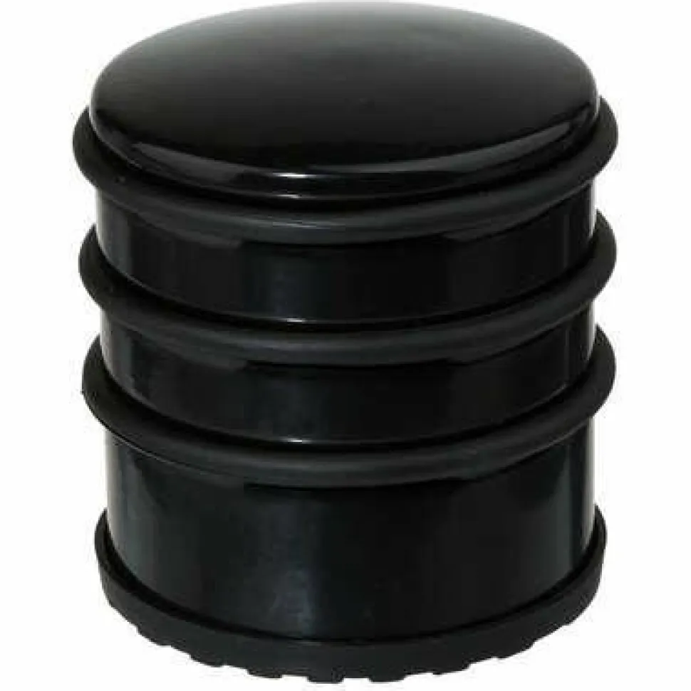 Ogranicznik drzwi czarny wysoki