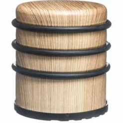 Ogranicznik drzwi efekt drewna wysoki