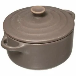 Okrągłe naczynie do zapiekania taupe      10cm