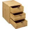 Organizer Bambusowy z 3 szufladami
