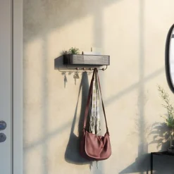 Organizer ścienny, czarny, ESTIQUE