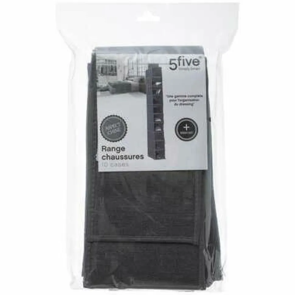 Organizer do butów szary na 10 par